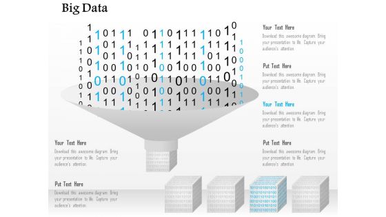 Binary Numbers Big Data Processing Powerpoint Template