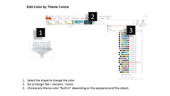 Binary Numbers Big Data Processing Powerpoint Template