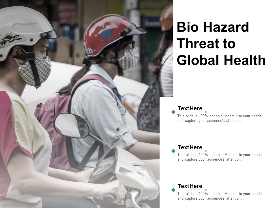 Bio Hazard Threat To Global Health Ppt Powerpoint Presentation Gallery Microsoft