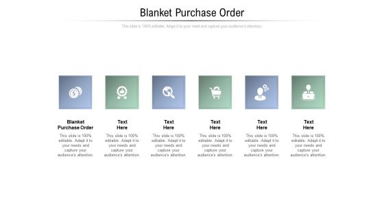 Blanket Purchase Order Ppt PowerPoint Presentation Infographic Template Format Ideas Cpb Pdf