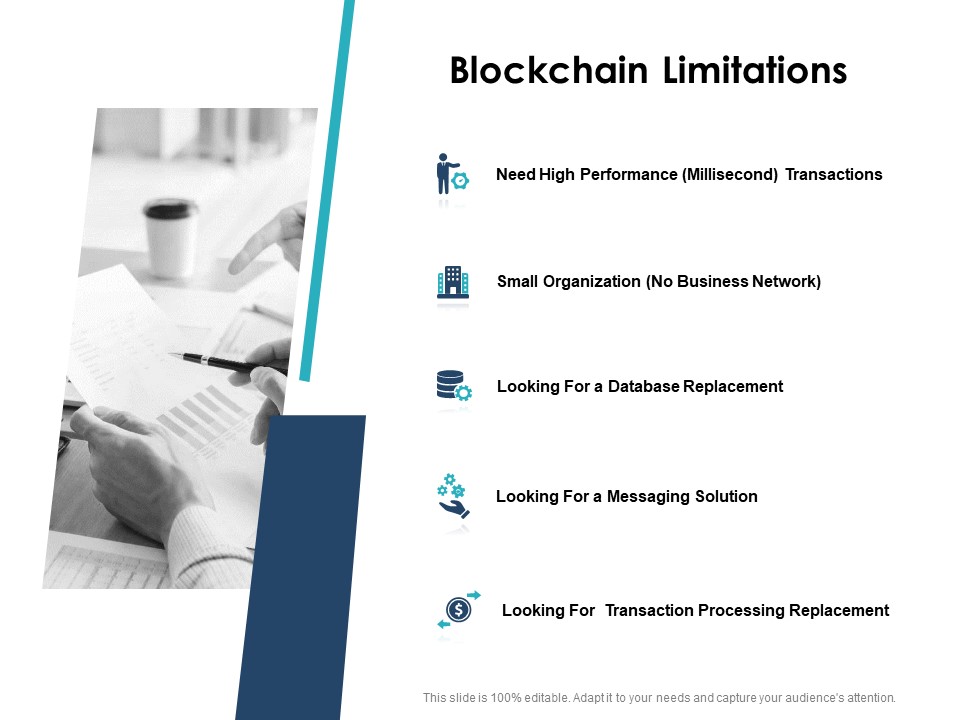 Blockchain Limitations Performance Ppt PowerPoint Presentation Summary Background Image