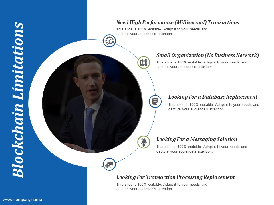 Blockchain Limitations Ppt PowerPoint Presentation Show Layout Ideas