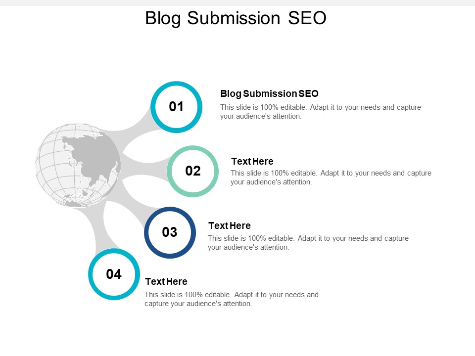 Blog Submission Seo Ppt PowerPoint Presentation Visual Aids Infographic Template Cpb