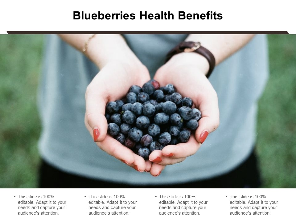 Blueberries Health Benefits Ppt Powerpoint Presentation Inspiration Samples