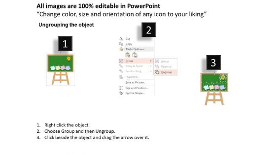 Board For Brain Storming Exercise Powerpoint Template