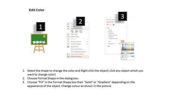 Board For Brain Storming Exercise Powerpoint Template