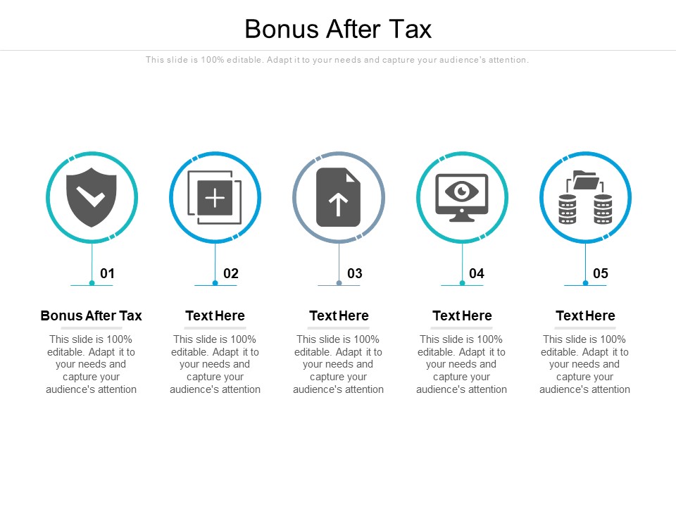Bonus After Tax Ppt PowerPoint Presentation Show Cpb Pdf