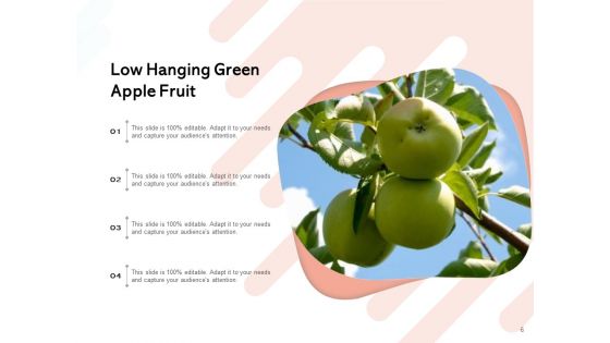 Boundlessly Low Hanging Apple Fruit Ppt PowerPoint Presentation Complete Deck