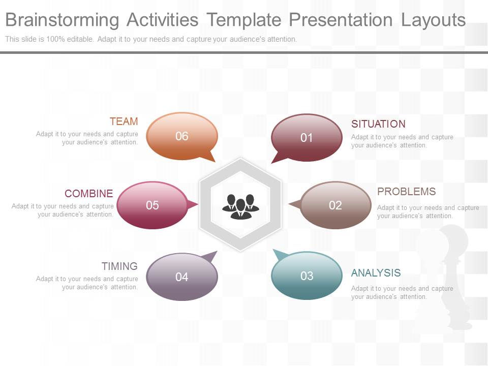 Brainstorming Activities Template Presentation Layouts