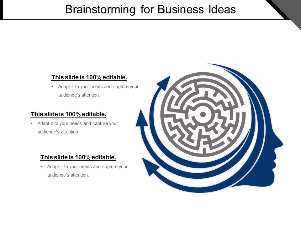 Brainstorming For Business Ideas Ppt PowerPoint Presentation Model Graphics Design