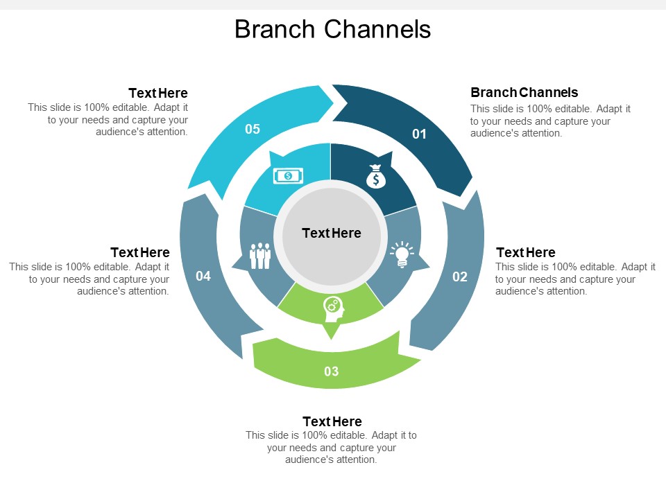 Branch Channels Ppt PowerPoint Presentation File Example Cpb