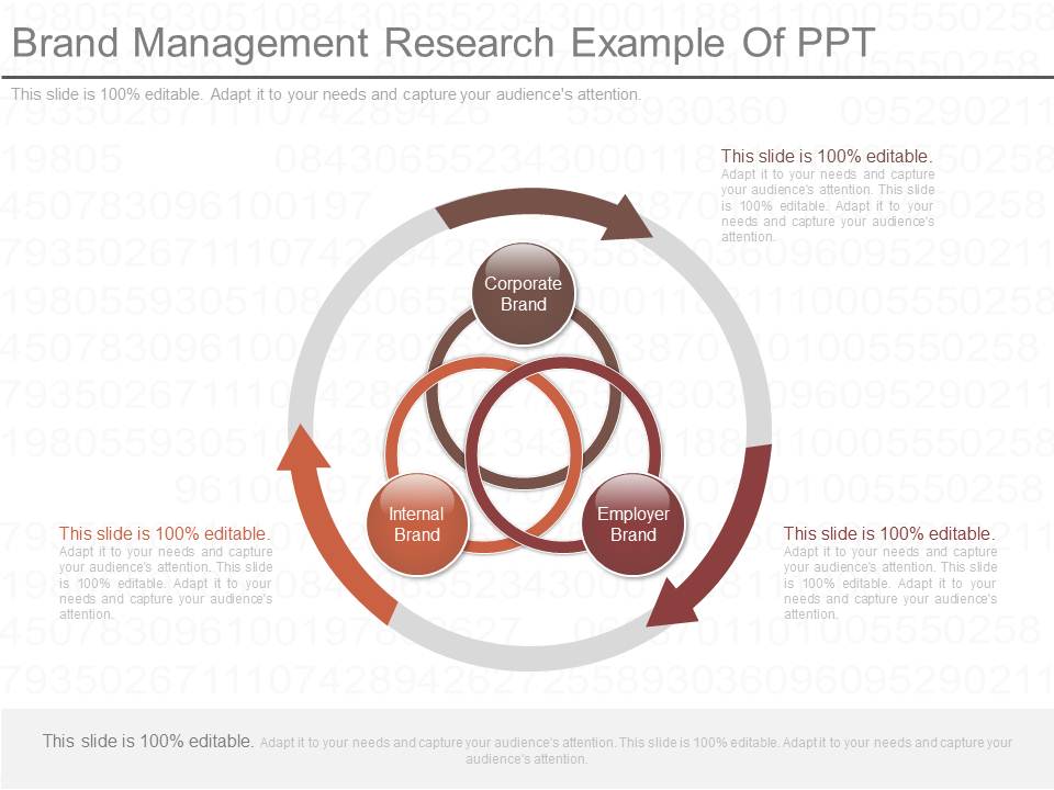 Brand Management Research Example Of Ppt
