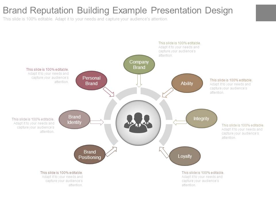 Brand Reputation Building Example Presentation Design