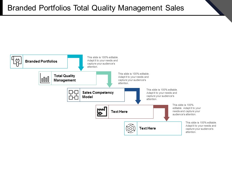 Branded Portfolios Total Quality Management Sales Competency Model Ppt PowerPoint Presentation Gallery Tips