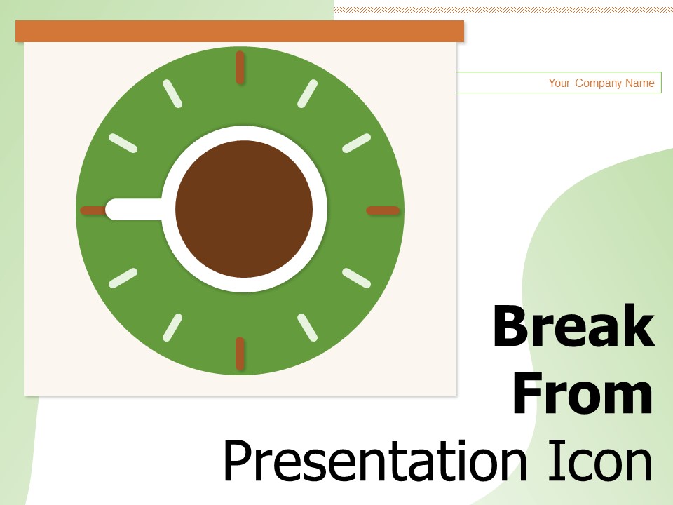 Break From Presentation Icon Coffee Bean Dispenser Icon Cold Coffee Ppt PowerPoint Presentation Complete Deck