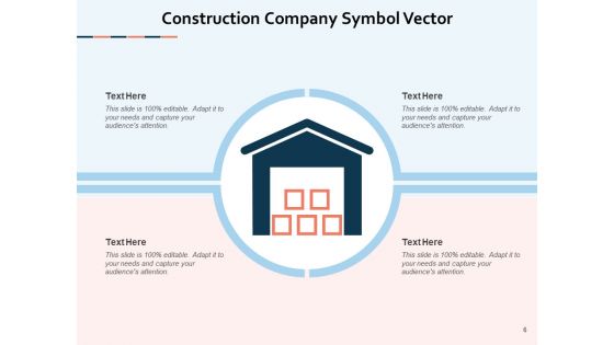 Building Corporation Silhouette Briefcase Icon Ppt PowerPoint Presentation Complete Deck