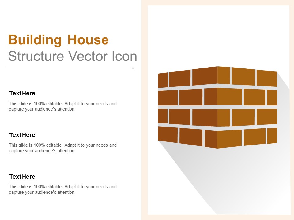 Building House Structure Vector Icon Ppt PowerPoint Presentation Inspiration Clipart