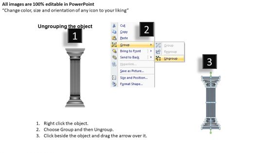 Building Pillars PowerPoint Slides And Ppt Diagram Templates