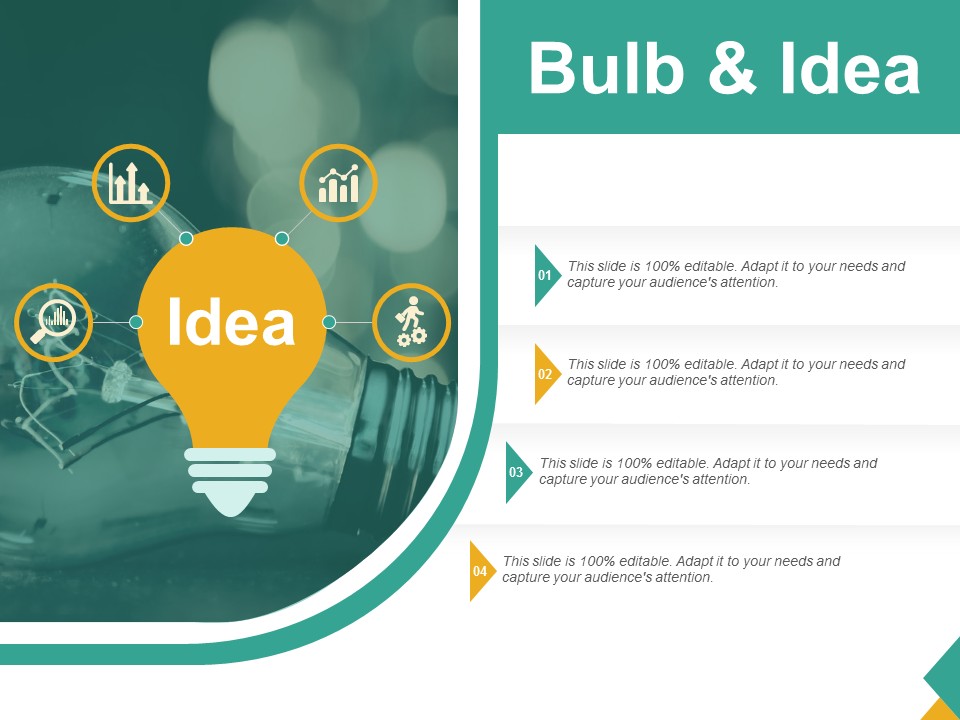 Bulb And Idea Ppt PowerPoint Presentation Inspiration Ideas