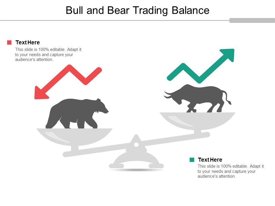 Bull And Bear Trading Balance Ppt Powerpoint Presentation Infographics Designs