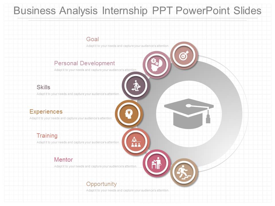 Business Analysis Internship Ppt Powerpoint Slides