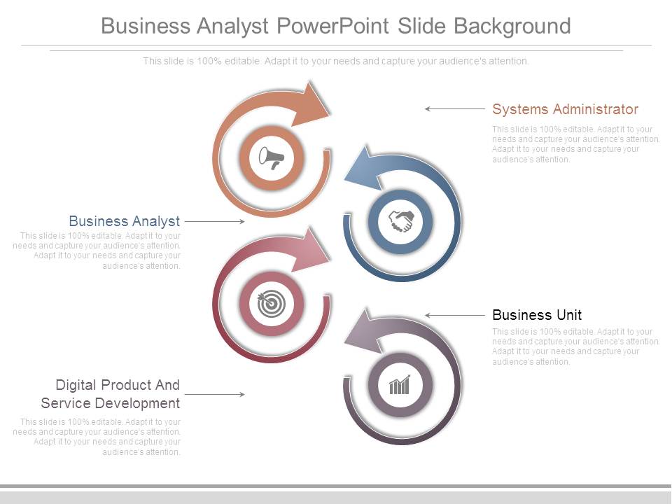 Business Analyst Powerpoint Slide Background