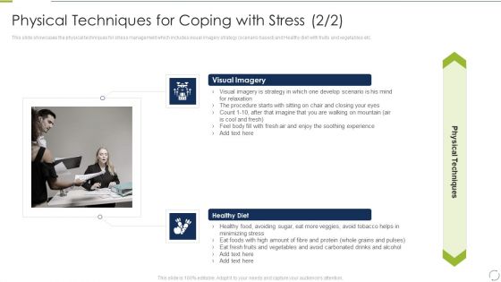 Business Change And Stress Administration Methods Physical Techniques For Coping With Stress Ideas PDF