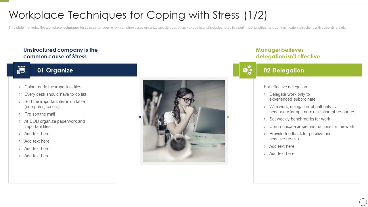 Business Change And Stress Administration Methods Workplace Techniques For Coping With Stress Pictures PDF