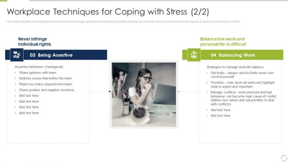Business Change And Stress Administration Methods Workplace Techniques For Coping With Stress Pictures PDF