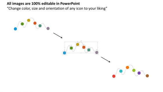 Business Infographic For Process Flow Powerpoint Template