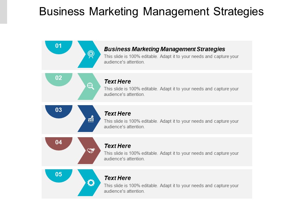 Business Marketing Management Strategies Ppt PowerPoint Presentation Icon Visual Aids Cpb