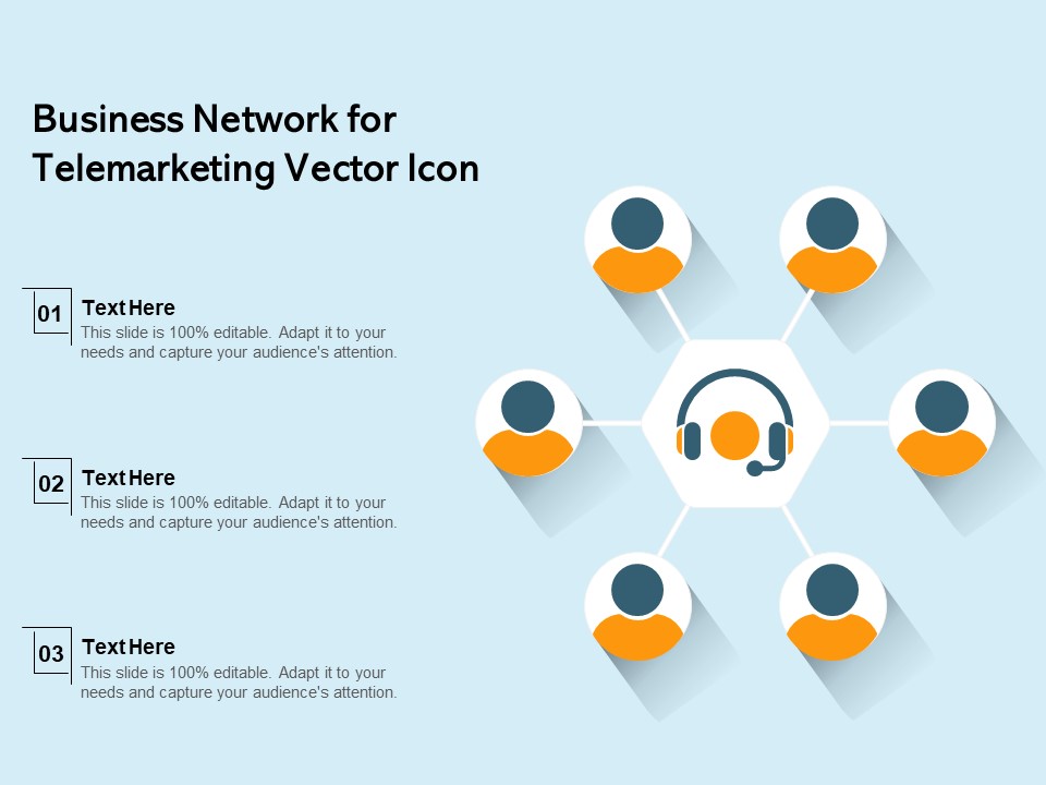 Business Network For Telemarketing Vector Icon Ppt PowerPoint Presentation File Aids PDF