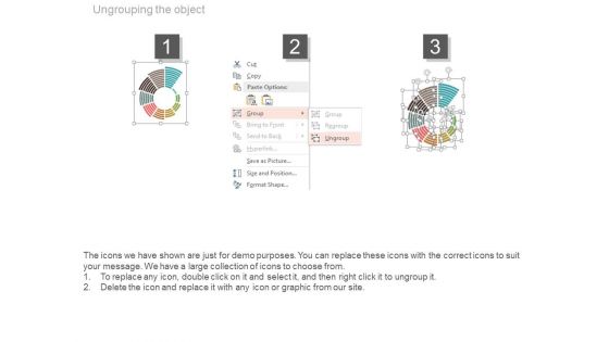 Business Percentage Ratio Circle Chart Powerpoint Slides