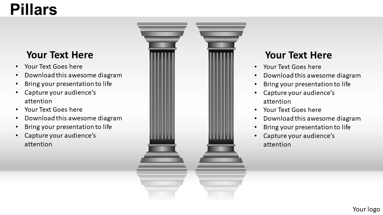Business Pillars PowerPoint Slides And Ppt Diagram Templates