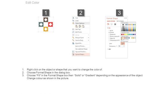 Business Process Flow Infographic Chart Powerpoint Template