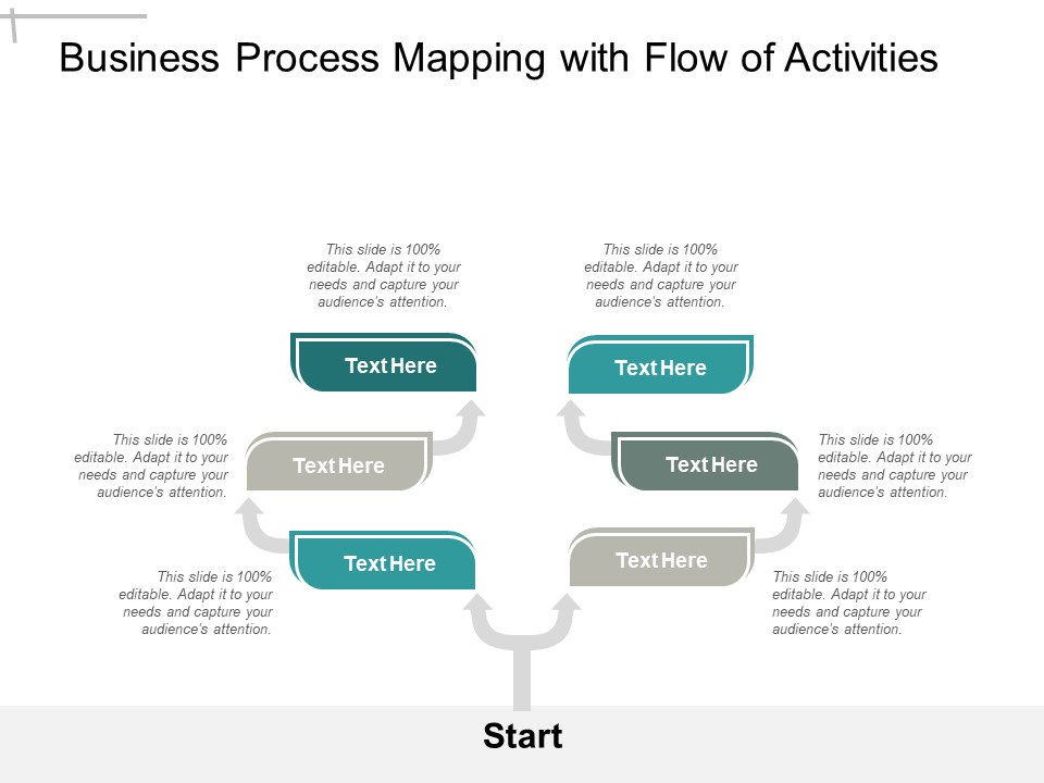 Business Process Mapping With Flow Of Activities Ppt PowerPoint Presentation File Show