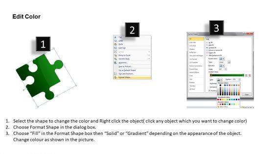 Business Puzzle Pieces Fitting PowerPoint Slides And Ppt Diagram Templates