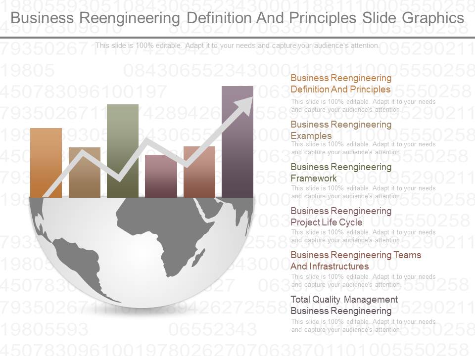 Business Reengineering Definition And Principles Slide Graphics