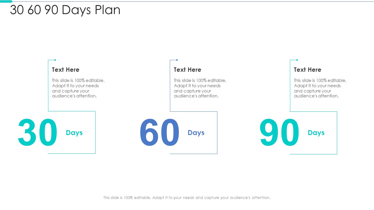 Business Relationship Management Tool 30 60 90 Days Plan Themes PDF