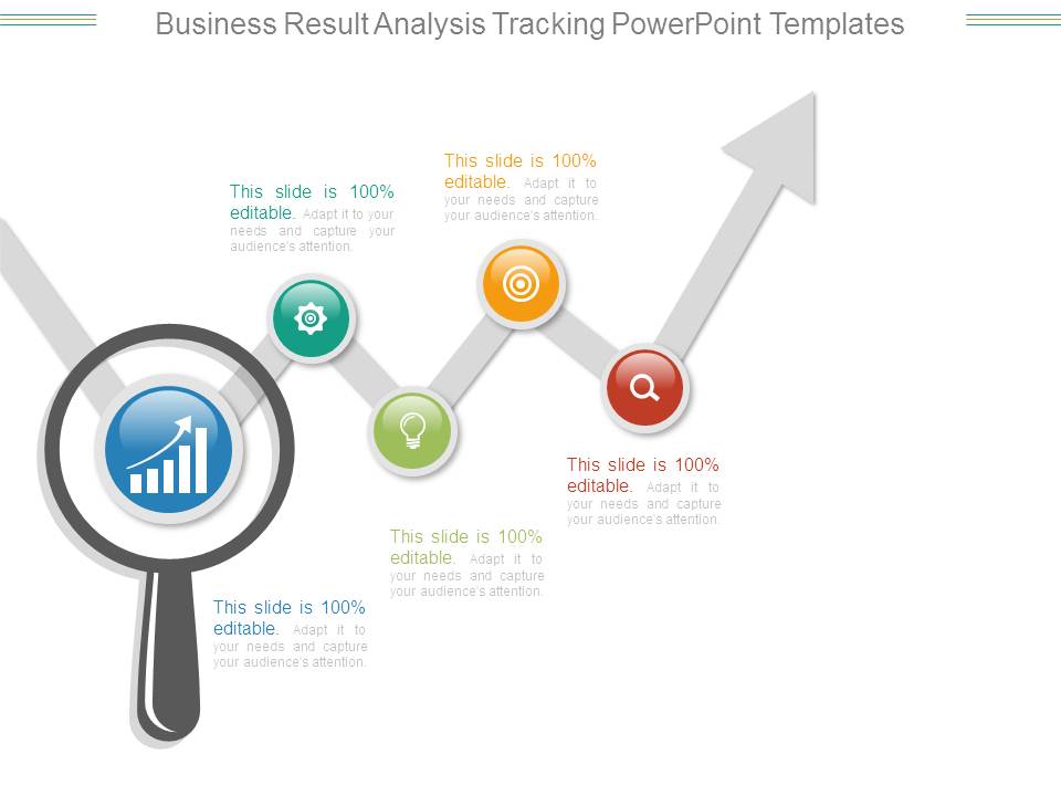 Business Result Analysis Tracking Powerpoint Templates