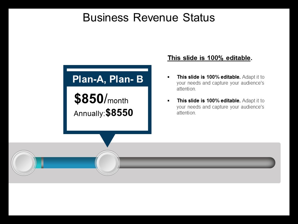 Business Revenue Status Ppt PowerPoint Presentation Portfolio Background Image