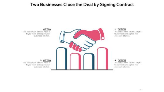 Business Service Contract Briefcase Carrying Shaking Hands Ppt PowerPoint Presentation Complete Deck