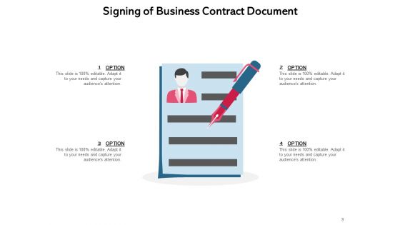 Business Service Contract Briefcase Carrying Shaking Hands Ppt PowerPoint Presentation Complete Deck