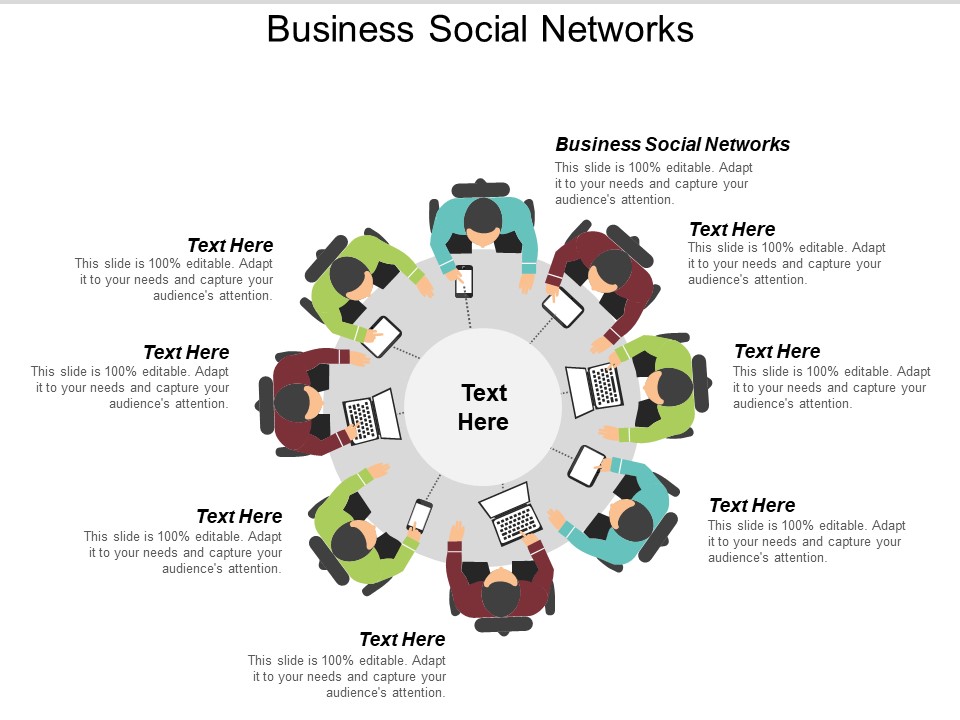 Business Social Networks Ppt PowerPoint Presentation Layouts Influencers Cpb