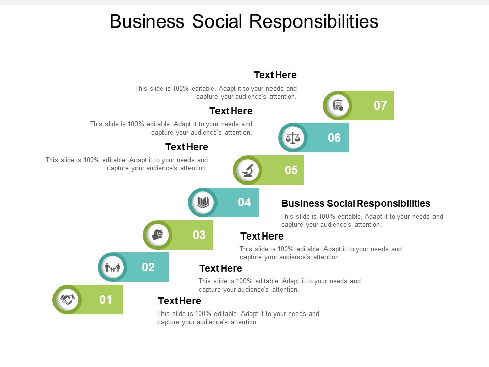 Business Social Responsibilities Ppt PowerPoint Presentation Styles Structure Cpb