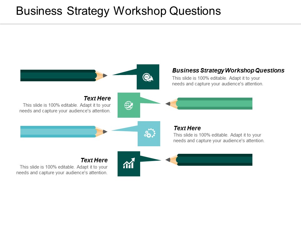 Business Strategy Workshop Questions Ppt Powerpoint Presentation Visual Aids Ideas Cpb