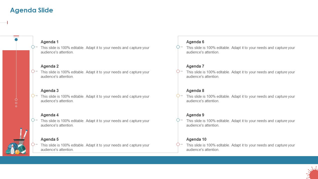 Business Survival Accommodation Agenda Slide Summary PDF