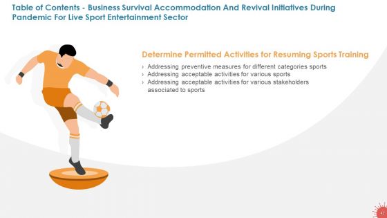 Business Survival Accommodation Revival Initiatives During Pandemic Live Sport Entertainment Ppt PowerPoint Presentation Complete Deck With Slides