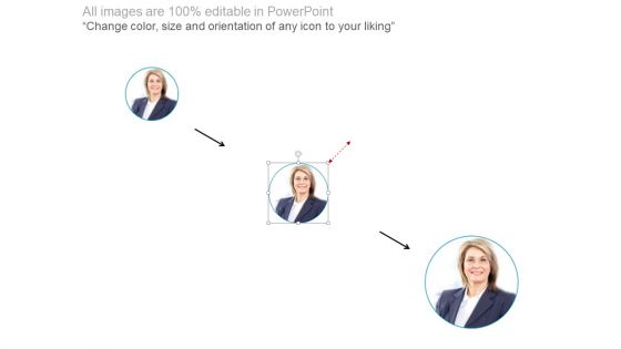 Business Team Reporting Structure Powerpoint Slides