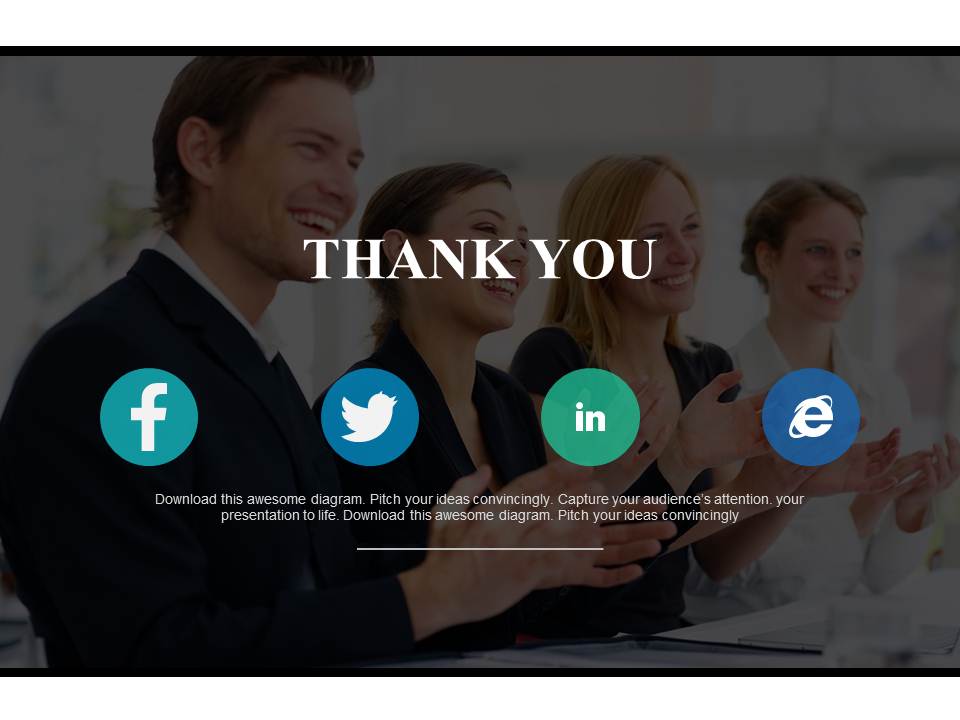 Business Team Thank You Powerpoint Slides